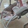 Portable Baby Swing & Rocker - 6 Swing Speeds, 3 Timer Settings Image 2