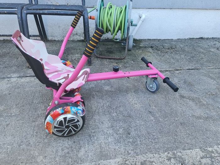 Hoverboards with carts