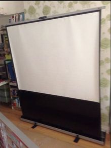 Projector screen 200cm freestanding
