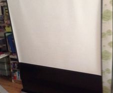 Projector screen 200cm freestanding