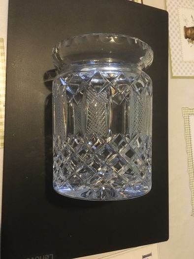 Waterford Crystal jar have owned it over 36 years