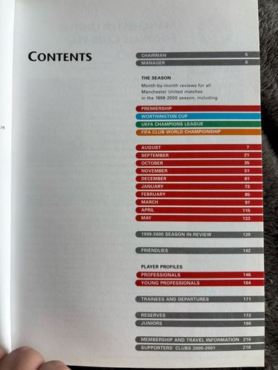 Manchester United Official Yearbook 2000