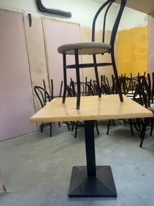 Catering tables and chairs