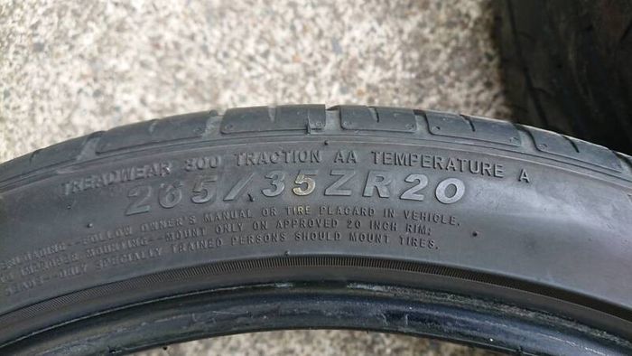 265 35 R20 Tyres. Original Audi RS6 R20 Alloy Wheels.