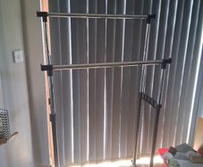 Adjustable Double Clothes Rail