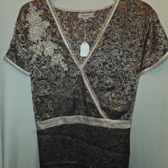Monsoon Oriental style top size 22