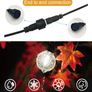 Outdoor 45M, Outdoor String Lights Mains Powered with 60+3 Plastic Shatterproof Bulbs(3 Spare), Waterproof IP65 Garden Lights for Backyard Outside Patio Pergola Party Wedding Image 3