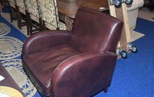 art deco arm chair