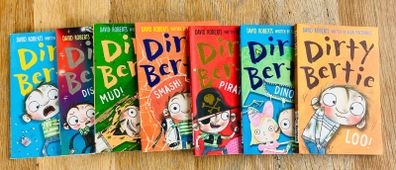 Dirty Bertie Books x7 - Funny Kids Bundle (Ages 5-9) 12 Euro