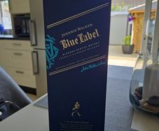 Johnny Walker blue bottle