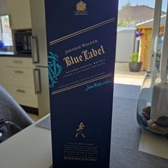 Johnny Walker blue bottle