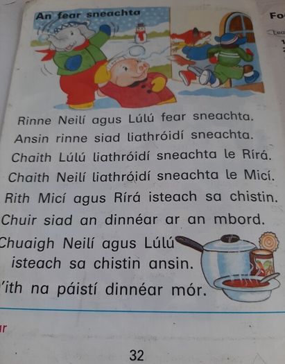 Fallons vintage Gaeilge books