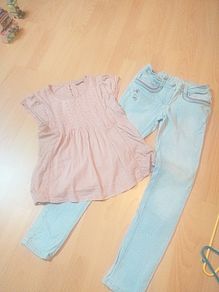 Next girls jeans & Top