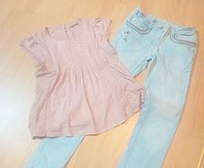 Next girls jeans & Top