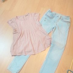 Next girls jeans & Top