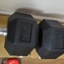 two brand new sets hexagonel dumbbells2x15kg, 2x12.5kg Image 5