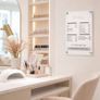 Personalized Acrylic Price List Sign Custom Logo & Menu for Salons Studios Image 5