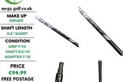 Project X Denali Black 6.0 70G Stiff Driver Shaft / Callaway 2nd Gen