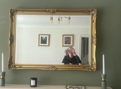 Gold Wall Mirror