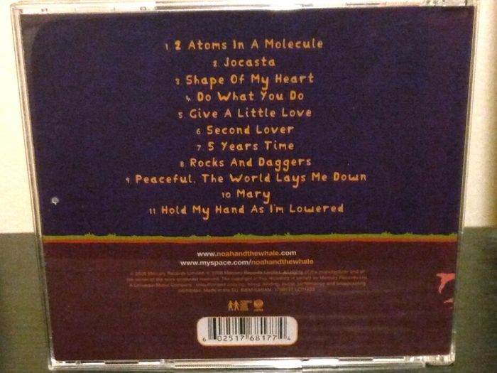 Noah And The Whale Peaceful, The World Lays Me Down CD Album