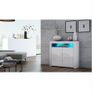 LED Sideboard Modern Sideboard with LED lights LED Cabinet Living Room High Gloss Sideboard Image 9