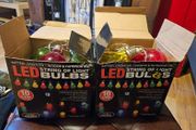 2 Sets of Battery LED Bulbs