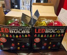 2 Sets of Battery LED Bulbs