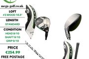 Callaway Elyte HL #3 Wood 16.5 Degree / Kai'li White 70 Stiff