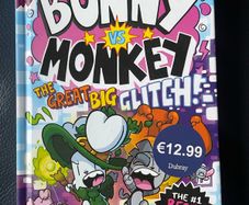 Bunny vs Monkey the Great Big Glitch hardback brand new kids book