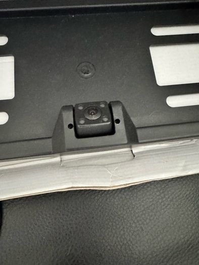 rear view camera - licence plate