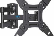 TV Wall Bracket for 13-42 inch TVs, Swivels Tilts TV mount for Flat &amp; Curved TV