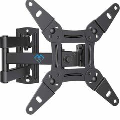 TV Wall Bracket for 13-42 inch TVs, Swivels Tilts TV mount for Flat & Curved TV