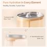 Enabot ROLA Water Fountain: Stainless Steel Tray, Induction Wireless Water Pump, Battery-Operated, Phone App, 5x free filters Image 5