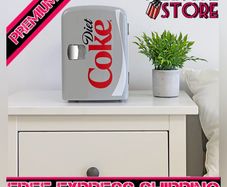 Diet Coke 4L Portable Cooler/Warmer, Compact Personal Travel Fridge for Snacks Lunch Drinks Cosmetics, Includes 12V and AC Cords (FREE SHIPPING)