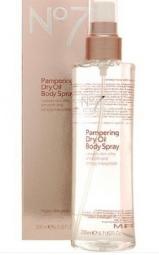 NO 7 Pampering Dry Oil Body Spray