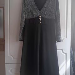 Stunning Party Dress with Silver Top.