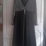 Black and Silver Occasion Dress Image 2
