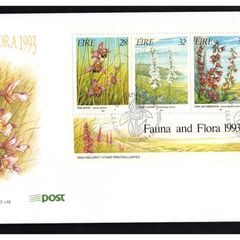 1993 Ireland Fauna & Flora Irish Orchids Commemorative Stamps An Post First Day Cover (FDC)