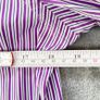 Ralph Lauren - Womens - Size 10 - Purple Stripe Long Sleeve Cotton Shirt Image 5