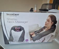 Shiatsu Neck & Shoulder Massager with Heat, Excellent Condition (SilverCrest)