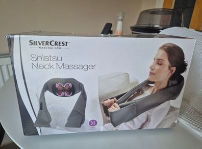 Shiatsu Neck & Shoulder Massager with Heat, Excellent Condition (SilverCrest)