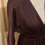 dress New Zara Wine silky/satin finish . Image 3