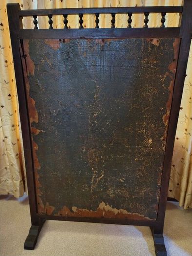 Antique Fire Screen