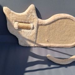 Cat shaped Cat scratch post