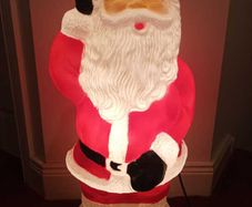 New Large Santa Ornament for sale in excellent condition