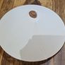 3 x large cream lamp / light shades Image 4