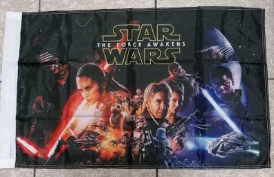 Star Wars The Force Awakens flag 3ft x 2ft.