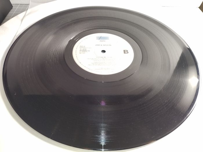 Jam and Spoon - Right In The Night - Epic Records - CLASSIC Trance BANGER!! '94 Pressing!