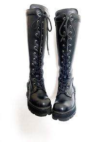 Vintage New Rock Knee-high boots Size 39