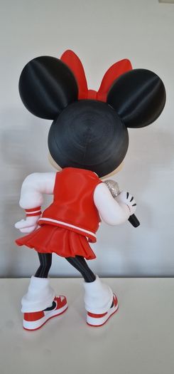Minnie Mouse Urban Vibes Edition  Hypebeast Streetwear Star Fan Art 3D print